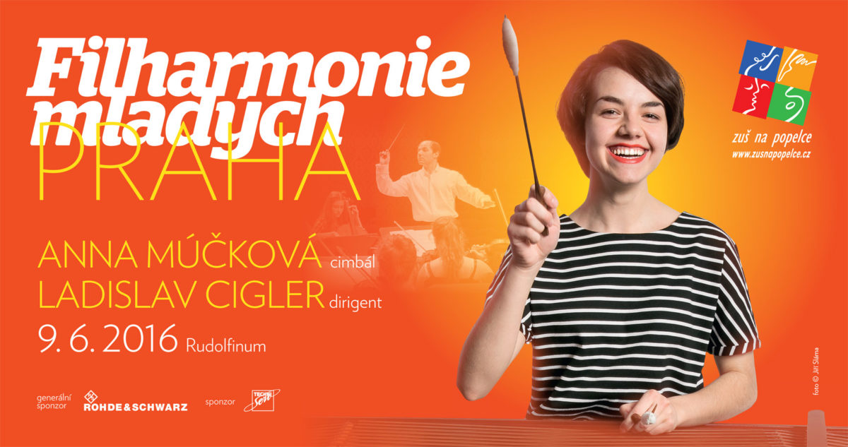 Filharmonie mladých Praha a Anna Múčková v Rudolfinu