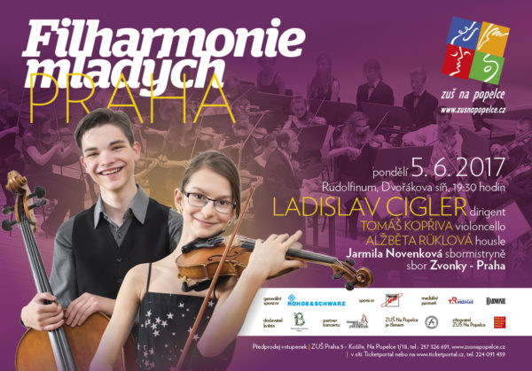 Červnový slavnostní koncert orchestrů ZUŠ Na Popelce opět v Rudolfinu