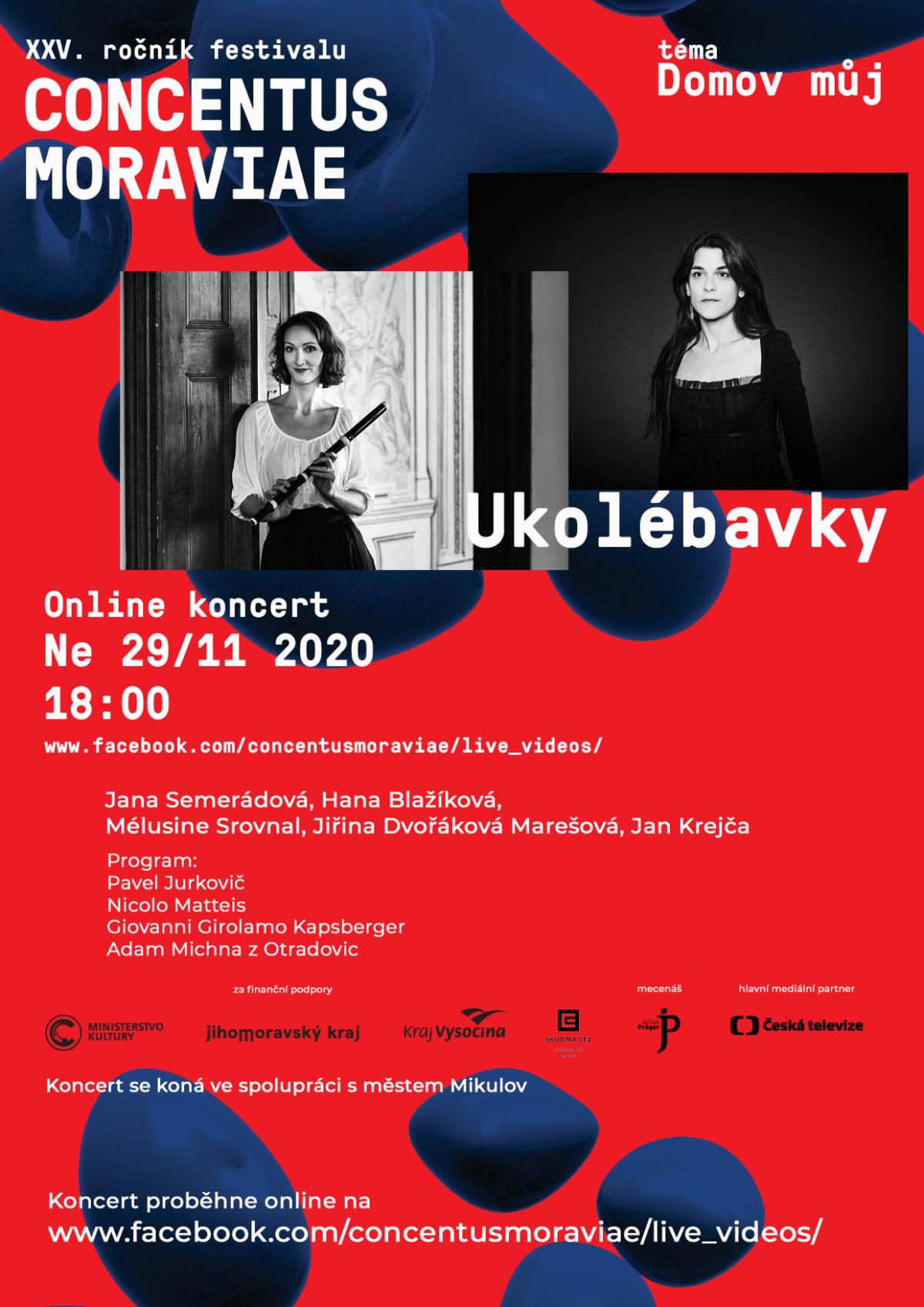 Pozvánka na online koncert