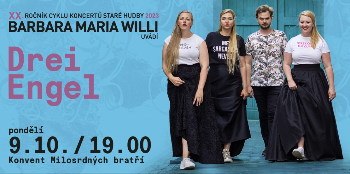 V říjnu diváky potěší charismatický soubor Drei Engel