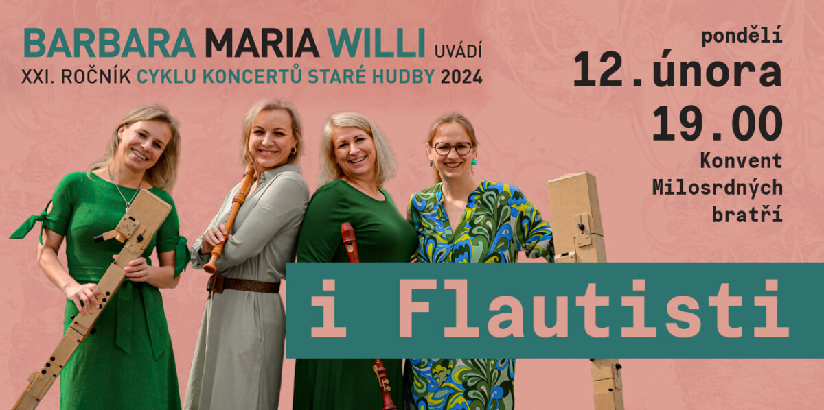 Vstupenky na koncert i Flautisti (12.2.2024)